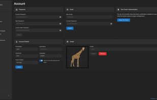 Account overview