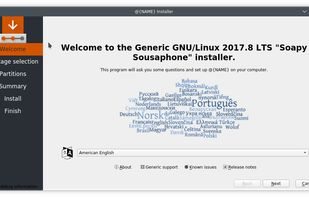 Calamares screenshot 1