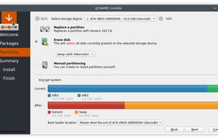 Calamares screenshot 2