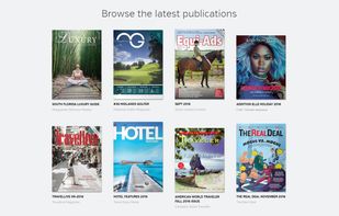 Calaméo screenshot 1