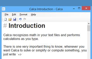 Calca screenshot 1