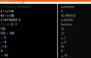 CalcPad by tekagen screenshot 2