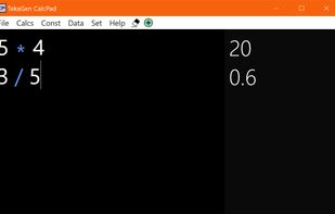 CalcPad by tekagen screenshot 1