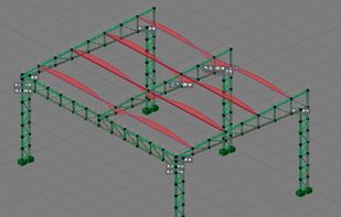 Example of a dimensioned shed.
