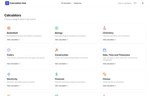 Calculation Hub screenshot 1
