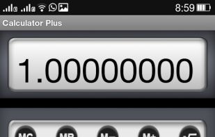 Calculator Plus screenshot 1