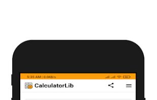 CalculatorLib screenshot 1