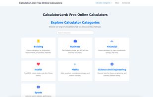 CalculatorLord screenshot 1