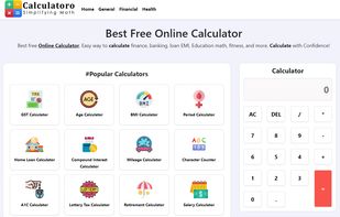 Calculator Website
