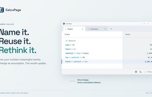 CalcuPage screenshot 1