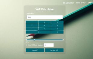 Calcvat screenshot 1