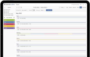 Calendar.online screenshot 1