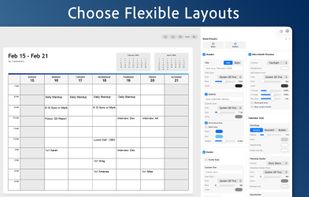 Calendar Printer Pro screenshot 1