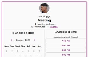 Calendr screenshot 1
