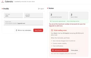 Calendrz screenshot 1