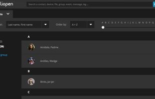 Caliopen screenshot 2
