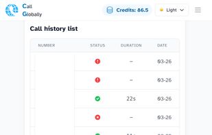 Call Globally screenshot 2