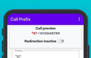 Call Prefix screenshot 3