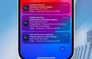 Monitor Pending Orders and Reminders
Keep track of pending orders and set reminders for follow-up actions.
Get On-Time Notifications
Receive timely alerts for pending callbacks, reports, and upcoming appointments.
Swift Contacts Management via App Widget
Add a call, schedule an order, or prepare for an appointment without needing to open the app.