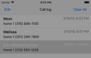 Callcentric screenshot 2