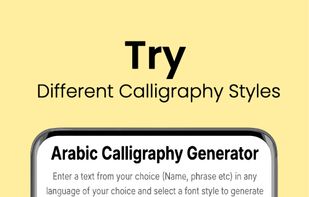 Calligraphy Generator screenshot 3