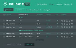 Callnote Audio Video Call Recorder screenshot 1