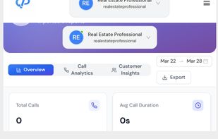 Track all calls, analytics, call transcripts, and more within your own portal.