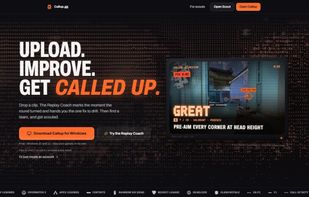 Callup home page