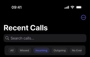 Callvent screenshot 1