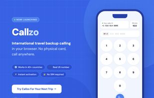 callzo launch poster