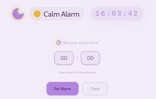 Calm Alarm screenshot 1