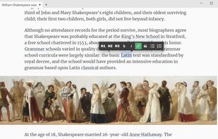 Calmly Writer screenshot 1