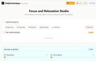 CalmWave screenshot 1