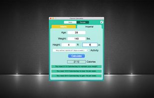 Calorie Calculator screenshot 1