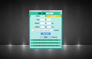 Calorie Calculator screenshot 1