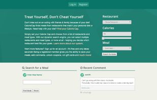CalorieCap screenshot 1