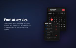CalPeek screenshot 1
