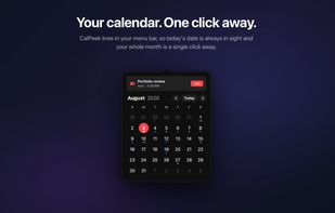 CalPeek screenshot 1