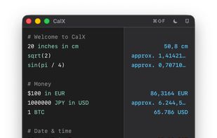 CalX screenshot 3