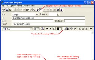 Courier: Internet Email screenshot 2