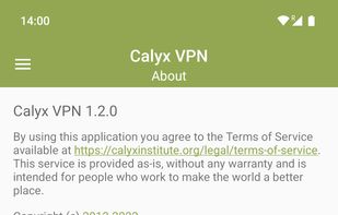 Calyx VPN screenshot 3