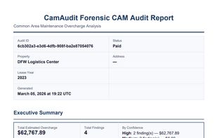 CAMAudit screenshot 1