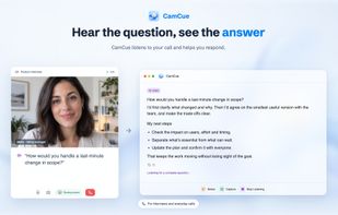 CamCue Listen — answers to spoken questions