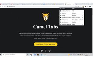 Default Settings Menu
