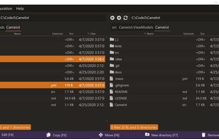 Camelot File Manager screenshot 1