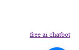Chatbot, as seen on the website