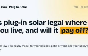 Can I Plug In Solar screenshot 1