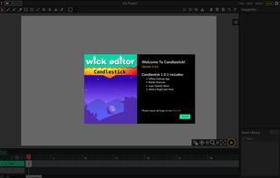 Main landing page of Candlestick