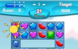 Candy Cookie Hero Jam screenshot 1