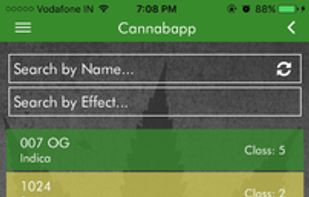 Cannabapp screenshot 1